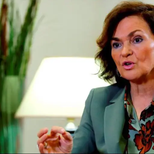 La vicepresidenta española da positivo por coronavirus