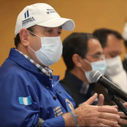 Coronavirus: Giammattei destaca que hay 160 mil familias en riesgo