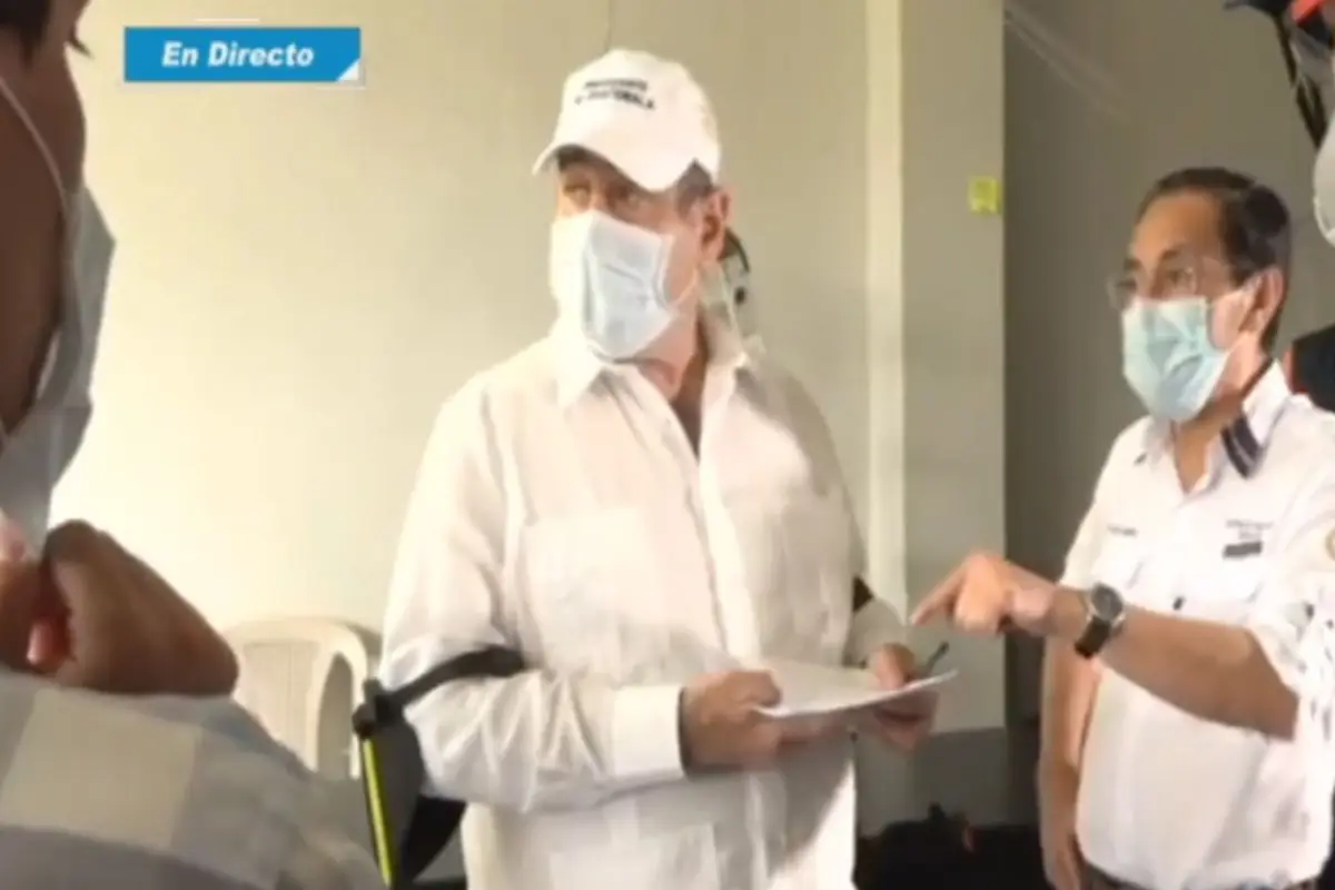 Giammattei pruebas coronavirus Emisoras Unidas Guatemala, 