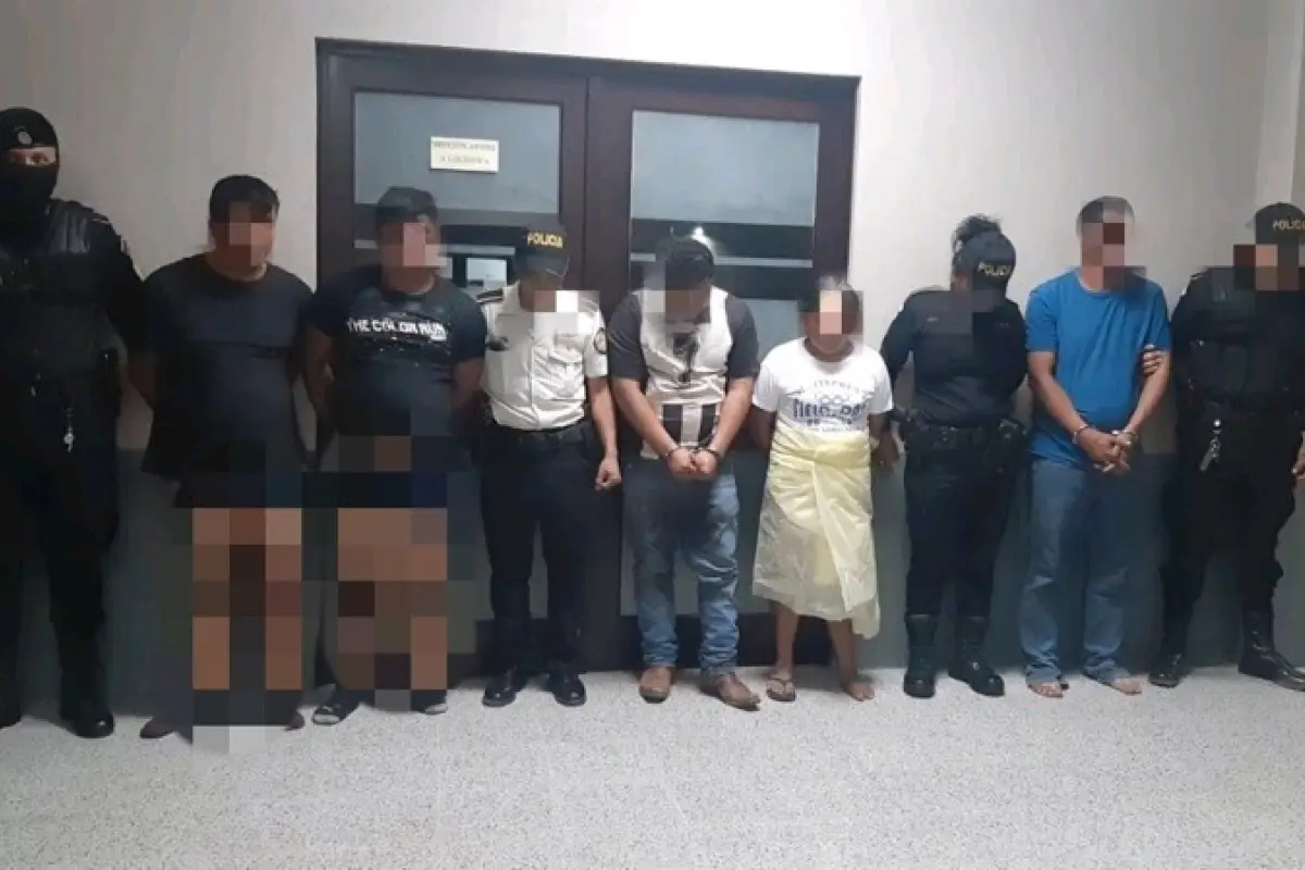 Capturan a integrantes de una familia por ataque a agentes de la PNC, 