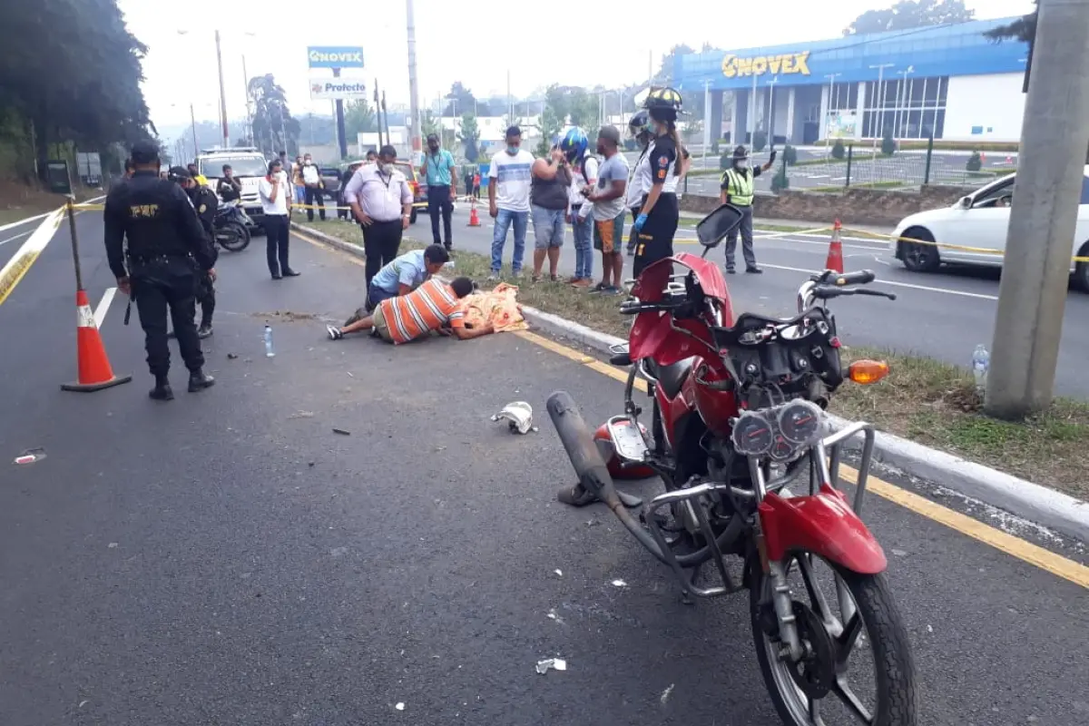 motorista atropellado Emisoras Unidas Guatemala, 