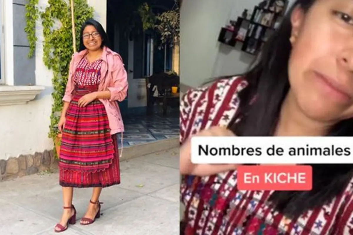 Bárbara Sacché guatemalteca Tik Tok k'iche´