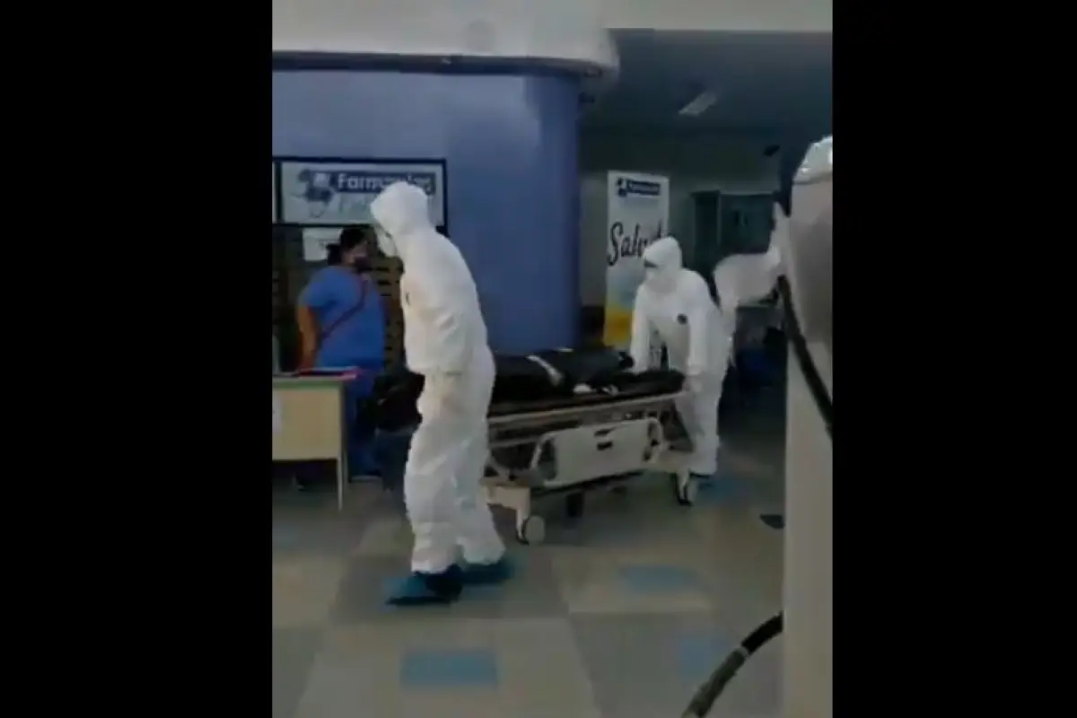 Video hospital General San Juan de Dios Coronavirus Emisoras Unidas Guatemala, 