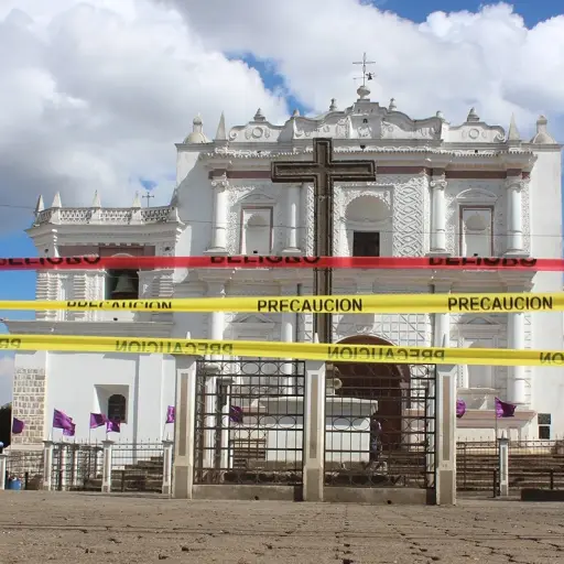 Patzún Iglesia confinamiento cuarentena coronavirus ,