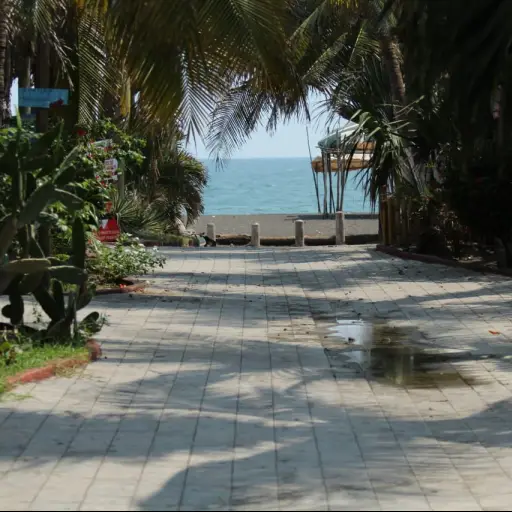 puerto san jose playa vacía coronavirus semana santa 2020 covid 19 (7) ,