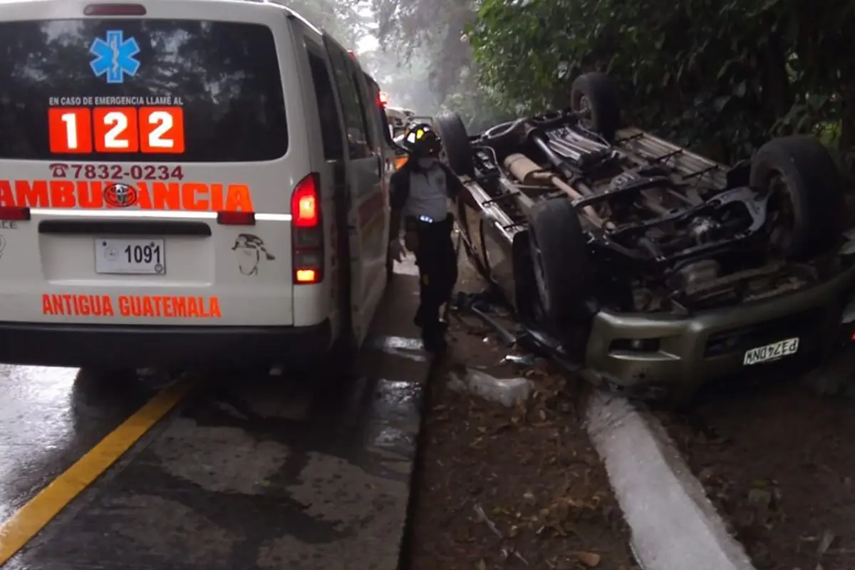 Accidente Sacatepéquez Emisoras Unidas Guatemala, 