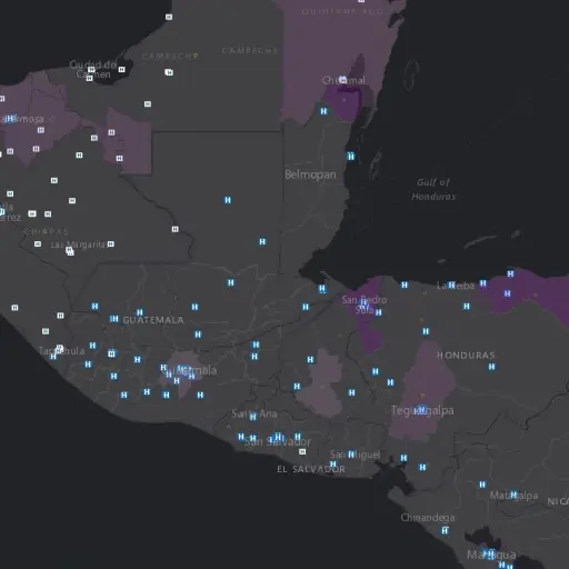 mapa guatemala coronavirus 2 ,