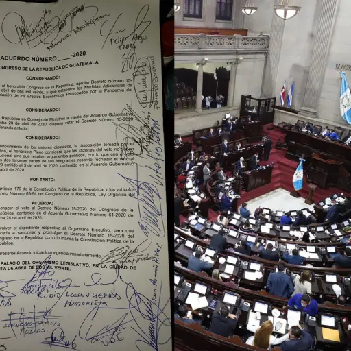 Congreso rechaza veto presidencial Emisoras Unidas Guatemala ,