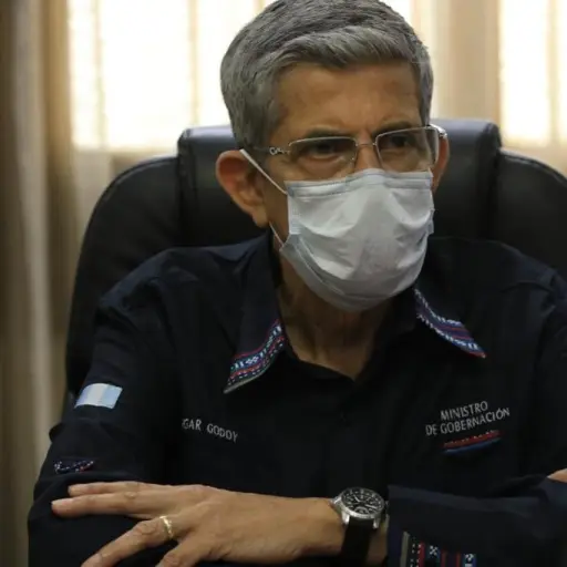 Ministro de Gobernación Edgar Godoy Samayoa Emisoras Unidas Guatemala ,