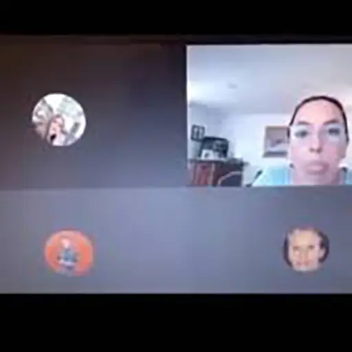 Profesora se equivoca videollamada Emisoras Unidas Guatemala ,