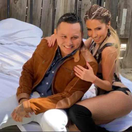 Andrea Escalona y Edwin Luna