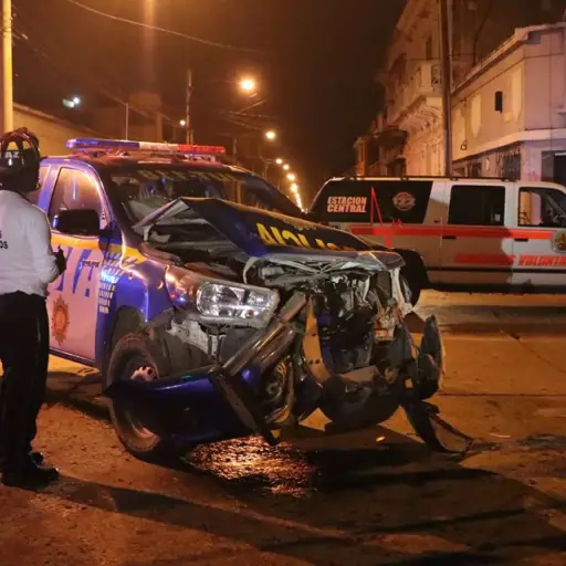 Accidentes en Toque de Queda Emisoras Unidas Guatemala ,