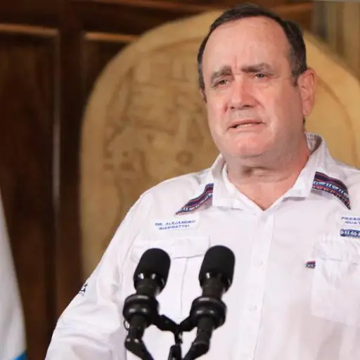 Presidente Alejandro Giammattei