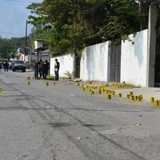 MP concluye con procesamiento de escena donde fue asesinado alcalde de Teculután