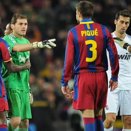 Piqué-Casillas-Tuits-Clásico-2009 ,