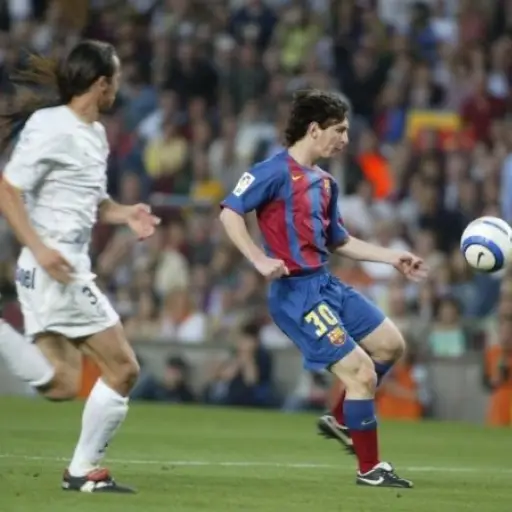 Primer-Gol-Messi-Barcelona-15-Años ,