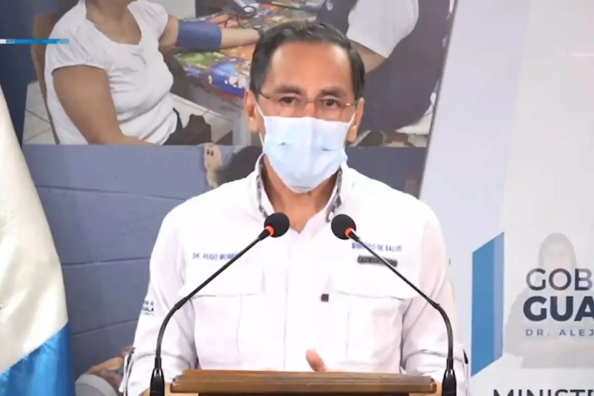 Ministro de Salud Hugo Monroy pago médicos Parque de la Industria Emisoras Unidas Guatemala, 