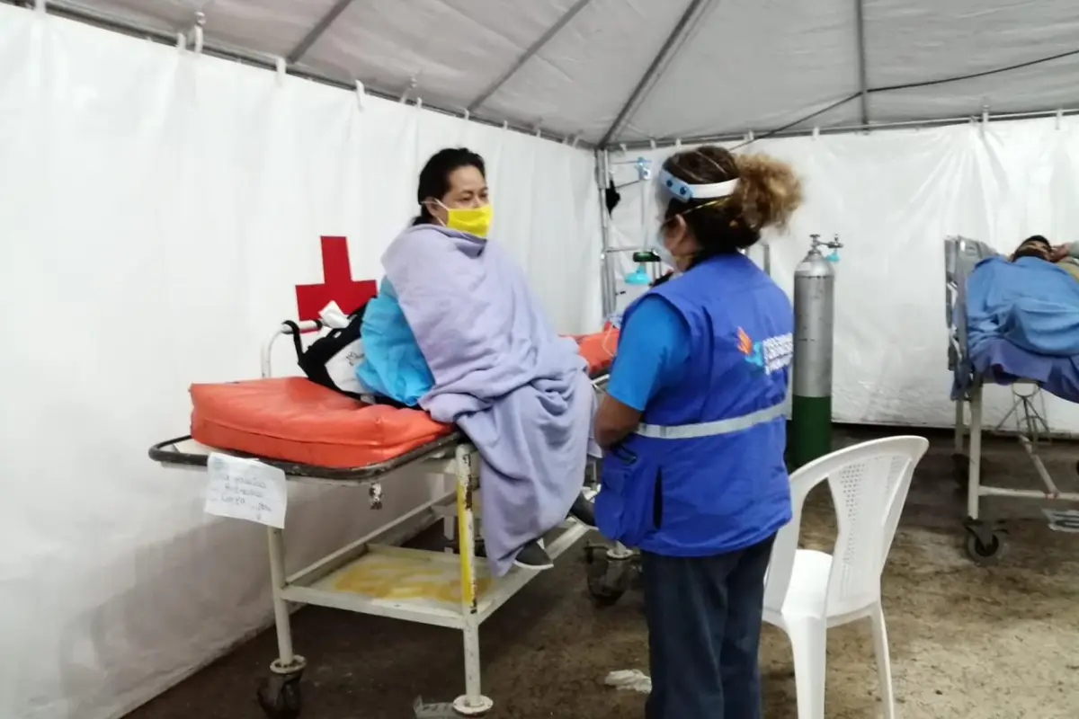 VIDEO- PDH encuentra a pacientes del Roosevelt a la intemperie4, 