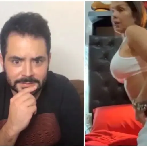 Niurka se quita la ropa con José Eduardo Derbez