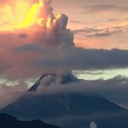 volcán Sangay Publimetro Emisoras Unidas Guatemala ,