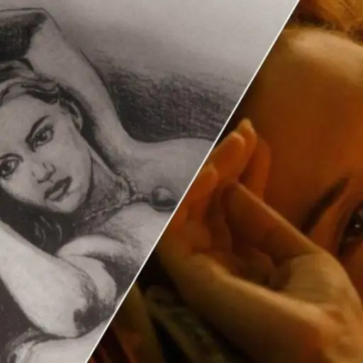 Titanic retrato de Rose ,