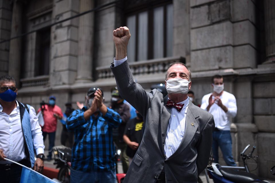 exdiputado-beltranena-manifestación | 