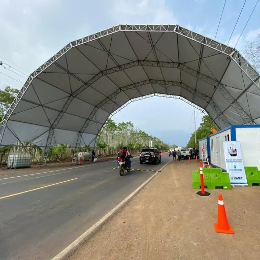 disturbios Puesto de control Pajapita Emisoras Unidas Guatemala ,