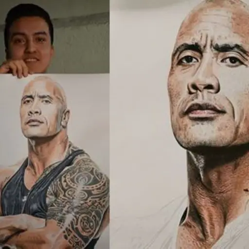 Alejandro Requena retrato de La Roca