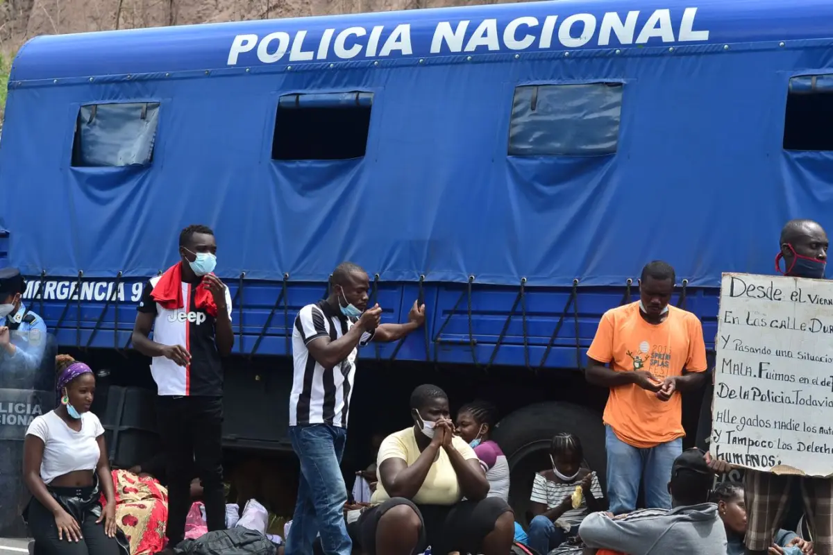 caravana-africanos.haitianos, 