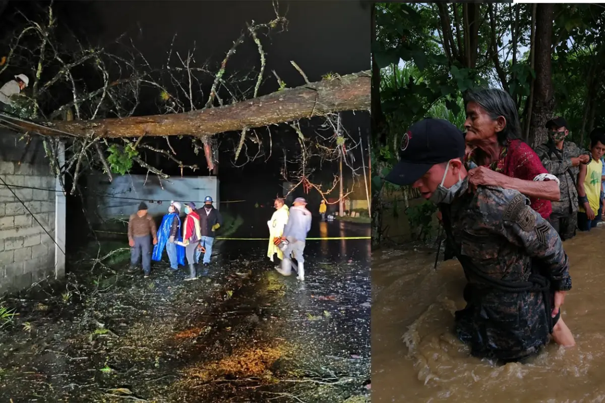 Emergencias atendidas por Tormenta tropical Amanda Emisoras Unidas Guatemala, 