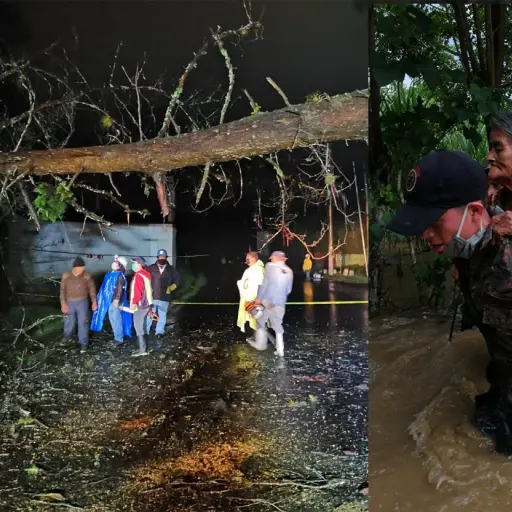 Emergencias atendidas por Tormenta tropical Amanda Emisoras Unidas Guatemala ,