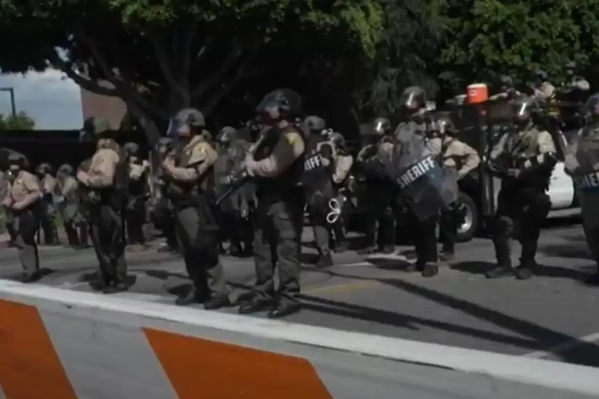 Detectan COVID-19 en fuerzas de seguridad desplegadas por protestas en Washington
