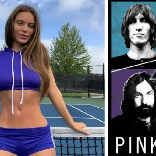 Lana Rhoades Disco de Pink Floyd