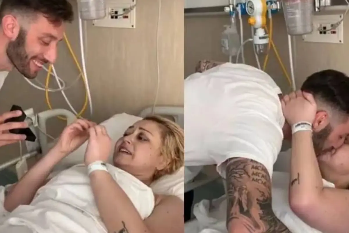 VIDEO | Le propuso matrimonio a su novia enferma de cáncer, ella falleció dos días después