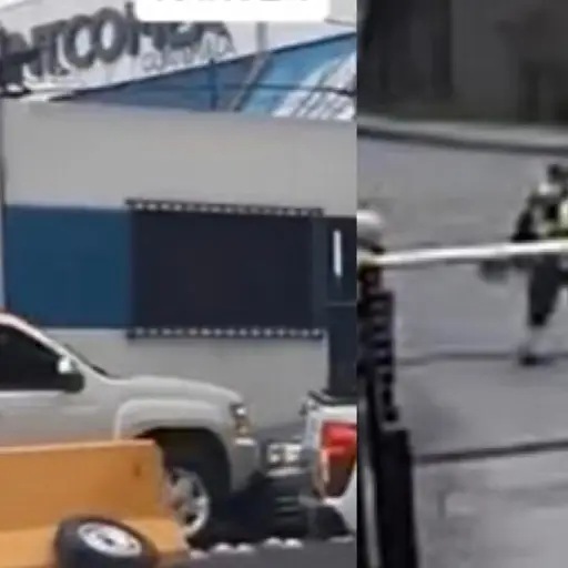 Captan a conductor de vehículo cometiendo abuso, acompañantes agreden a agentes de tránsito