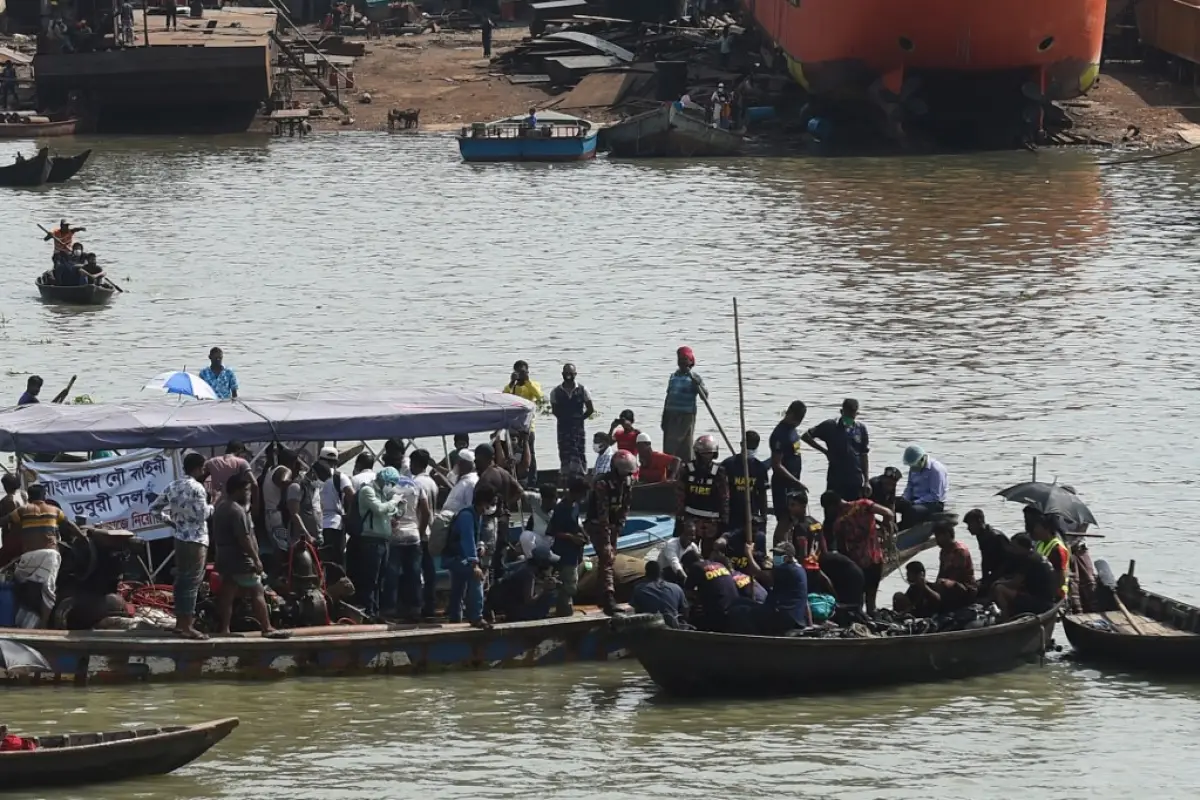 Accidente de transbordador en Bangladés, 