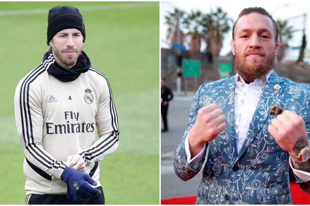 Sergio Ramos y Conor McGregor, 