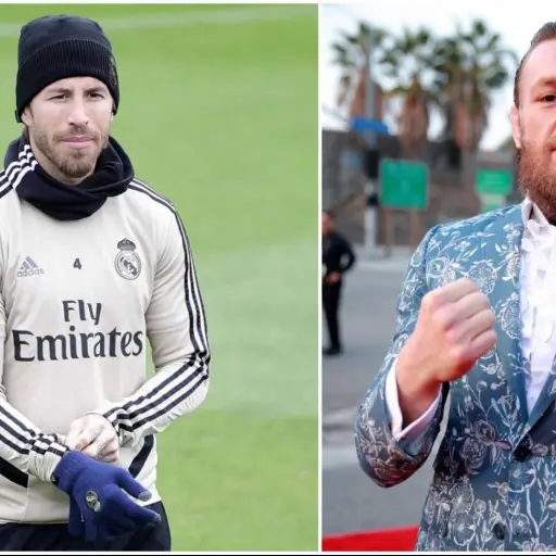 Sergio Ramos y Conor McGregor ,