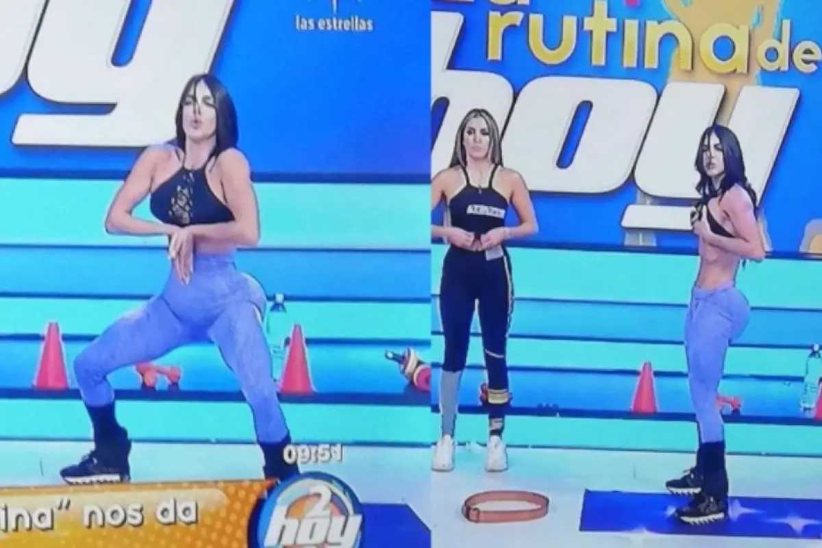 Aleira Avendaño rutina de ejercicios programa Hoy