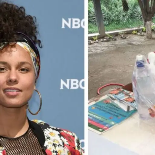 Alicia Keys fundación entrega donaciones a guatemaltecos