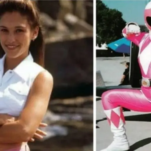 Amy Jo Johnson Power Ranger Rosa