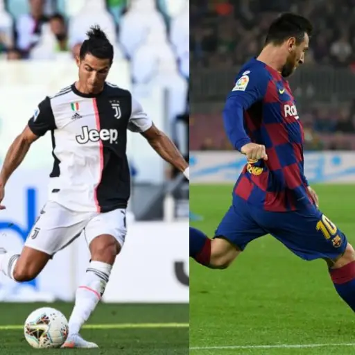 Cristiano-Más-Goles-Tiros-Libres-Messi ,