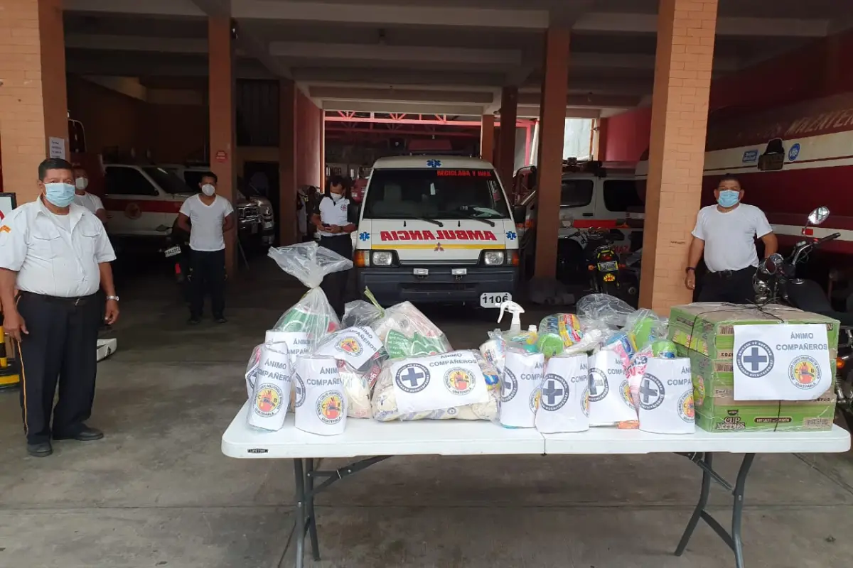 El noble gesto de bomberos al ayudar a compañeros de otro municipio tras contagio por coronavirus