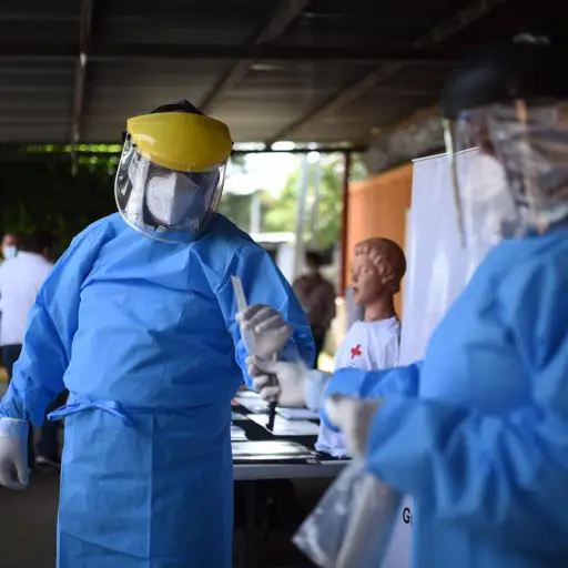 Pruebas rápidas de Covid-19. Foto: Edwin Bercián