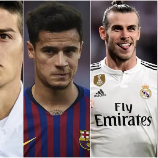 Lista de transferibles del Real Madrid y Barcelona ,