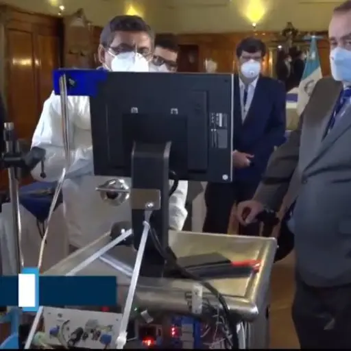Presentan a Joaquín 1.0, el primer ventilador mecánico hecho en Guatemala