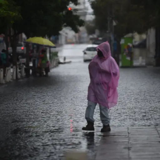 Lluvia en Guatemala. Foto: Edwin Bercián