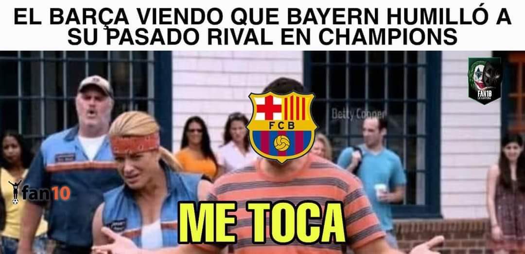 Memes Barcelona vs Bayern | 