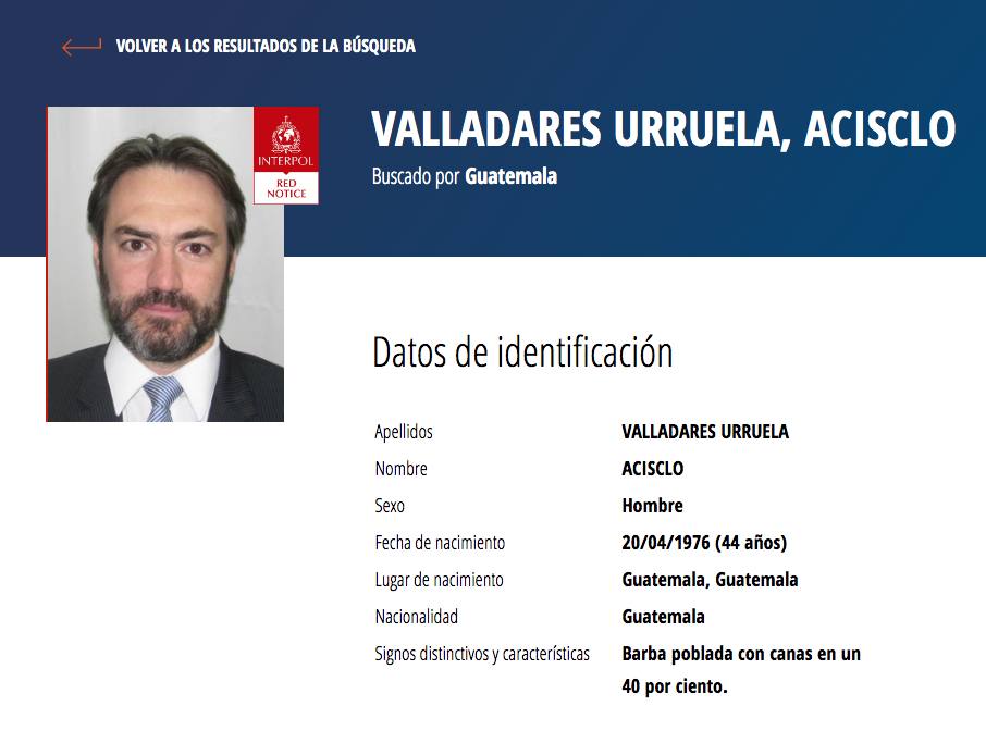 alerta-interpol-acisclo-valladares-urruela-emisoras-unidas1 | 