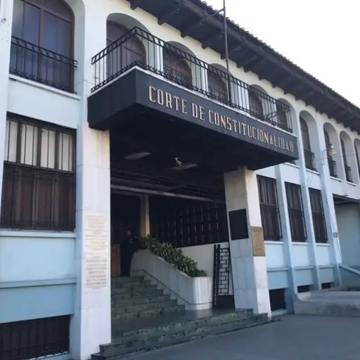 Sede la Corte de Constitucionalidad.